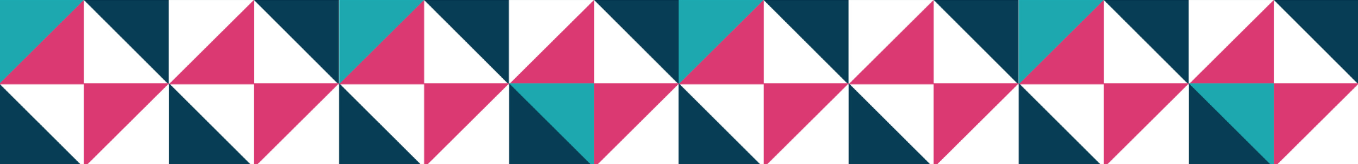 skinny checkerboard banner